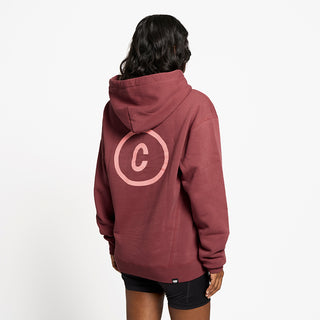 HDSweatshirt - Circle-C - Brick