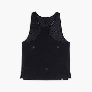 back view of the ciele athletics lightweight, race ready and performance driven singlet named RDSinglet in shadowsphinx color