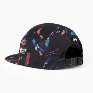 back view of the ciele athletics GOCap unisex running hat in summer nights limited edition, on a model