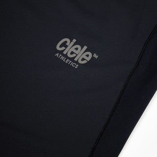 close view of the reflective logo on the ciele athletics DLYTSinglet lightweight and performance driven singlet in shadowcast