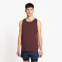 M DLYSinglet - Dark Wine Red