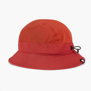 back view of ciele athletics GOBucket Comp Athletics unisex running buckethat in clay color