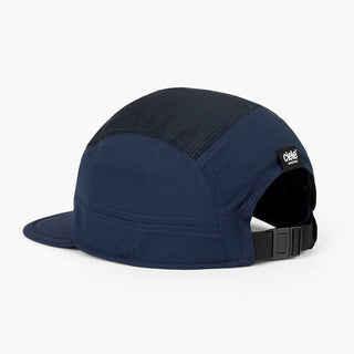 back view of the ciele athletics GOCap unisex running hat in deep space color