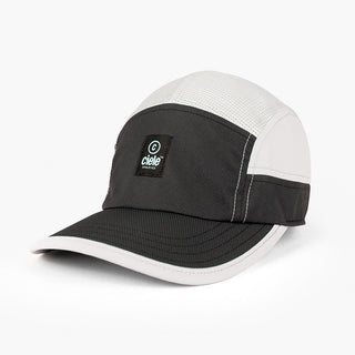 front view of ciele athletics GOCap C Classic C Plus Box unisex running hat in whitaker color