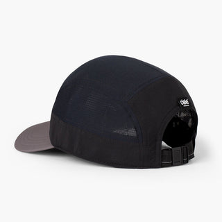 back view of the ciele athletics GOCap with a curved brim unisex running hat in whitaker color