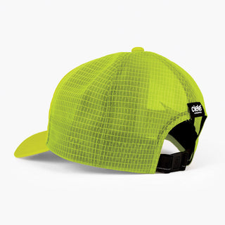 back view of ciele athletics TRLCap SC Comp unisex running hat in lucifer yellow color