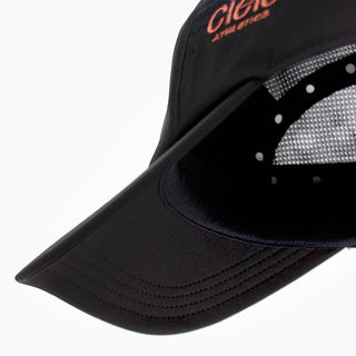 back view of ciele athletics GOCap SC Comp Word Wild Mouvement unisex running hat for the Paris marathon