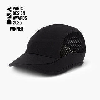 front view of ciele athletics new FSTCap ethereal unisex running hat from the Elite collection in shadowcast color