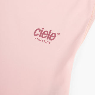 close view of the quick dry loop on the ciele athletics DLYTshirt lightweight and performance driven T-Shirt in peachskin